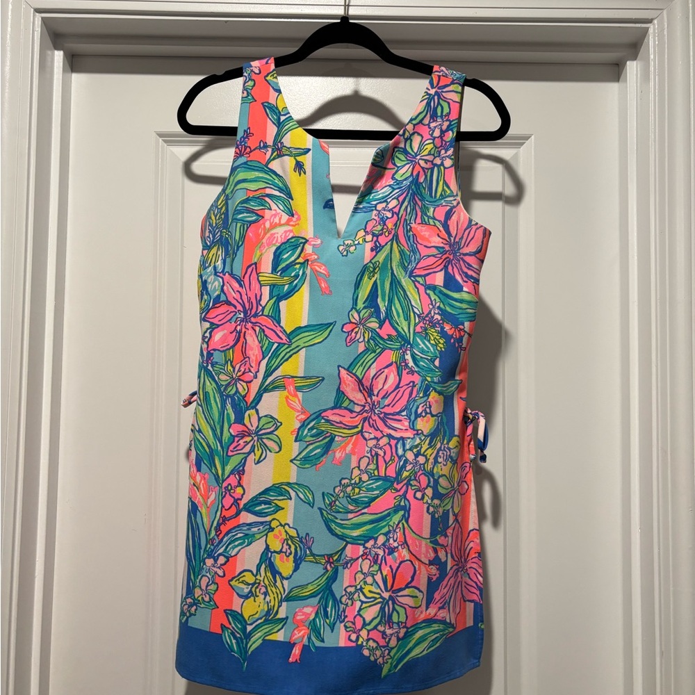 LILLY PULITZER Donna Romper Multi Easy Tiger Engineered size 2